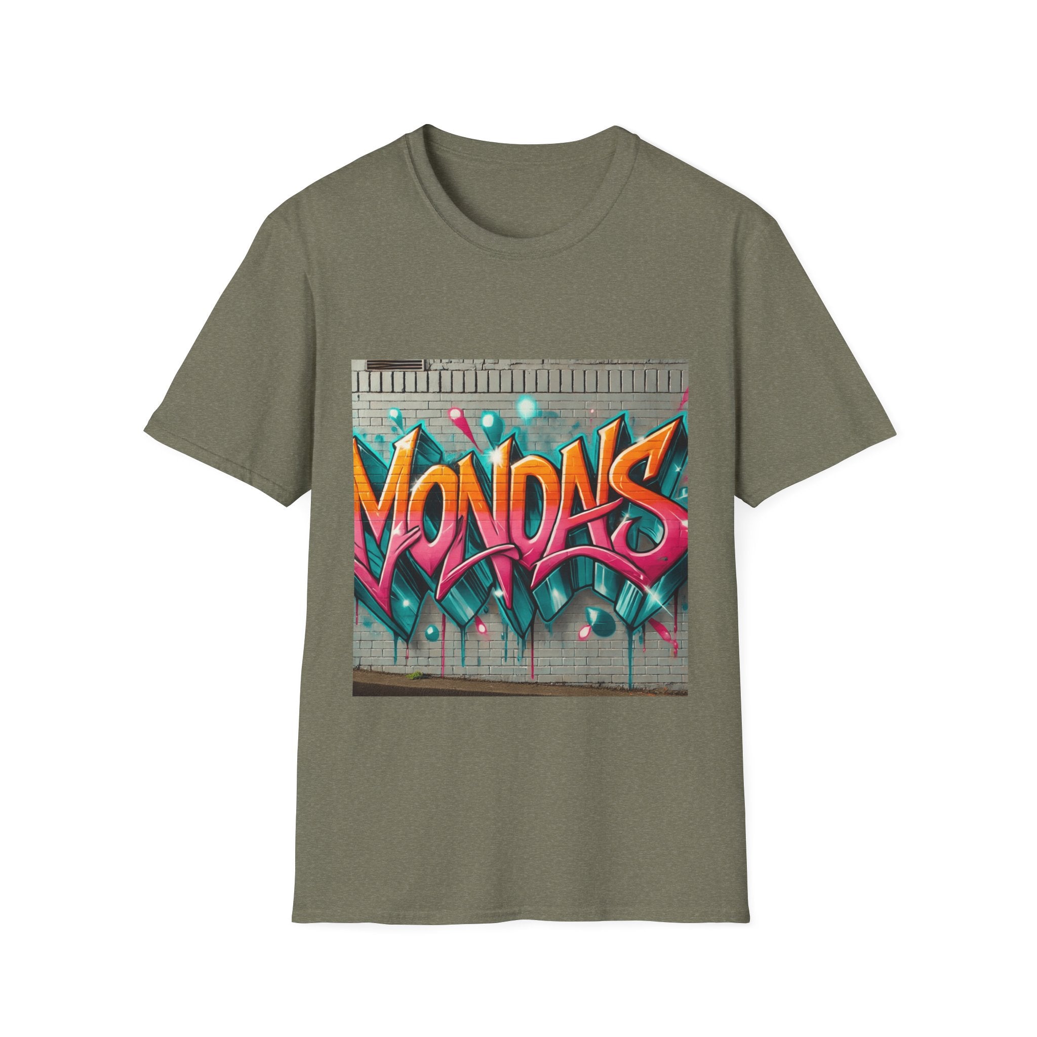 Unisex Softstyle T-Shirt - Urban Graffiti & Monster Art!